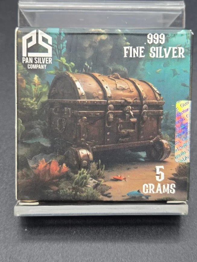 Treasure Chest 5 Gram Pan Silver